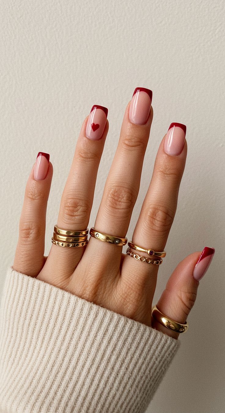 Nail Art — French Tips